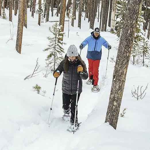 Yukon Charlie's Sherpa Snowshoe, Snowshoes for Men & Women, Snowshoeing Kits for All Skill Levels, Multiple Sizes & Models