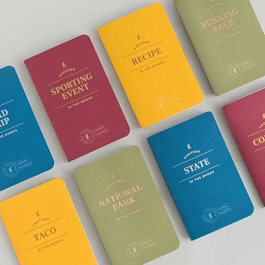 Letterfolk Road Trip Passport Journal — Pocket-sized Travel Book (3.5" W x 5.5" H)