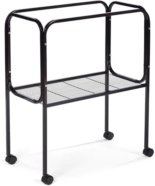 Prevue Pet Products 446 Bird Cage Stand for 26" x 14" Base Flight Cages, White