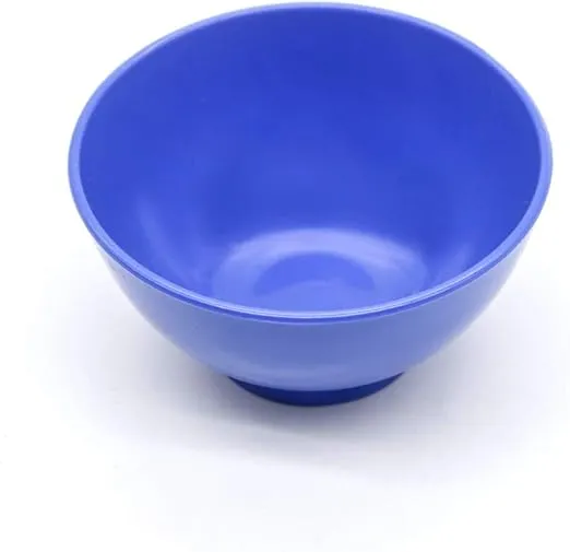 Dental Lab Rubber Mixing Bowl Flexible Reusable for Alginate, Plaster and Stone (Medium)