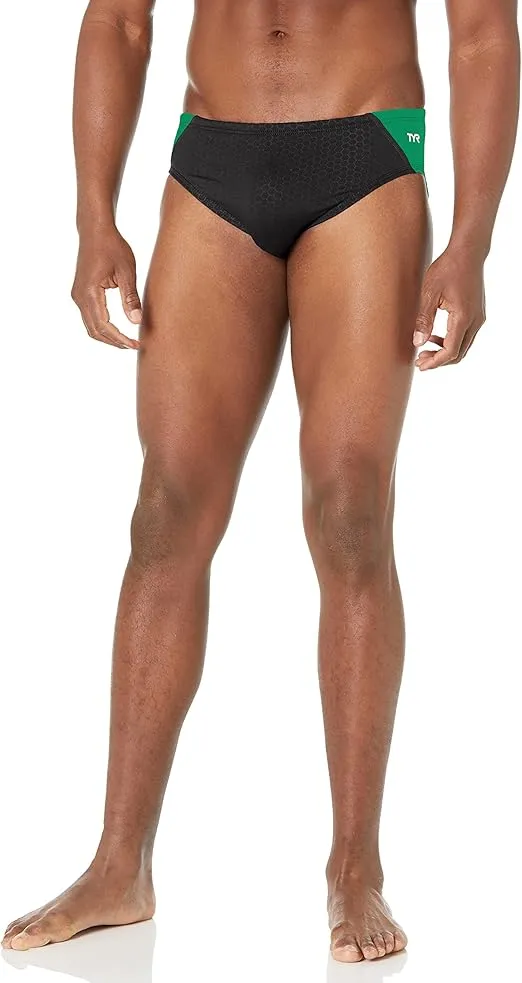 TYR Men's Hexa Blade Splice Racer Swimsuit