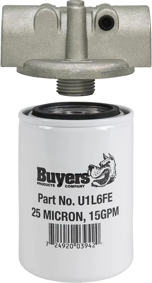 Buyers Products HFA12525 Filter Assembly (Filter Assy 25 Micr 25 Psi Byp)