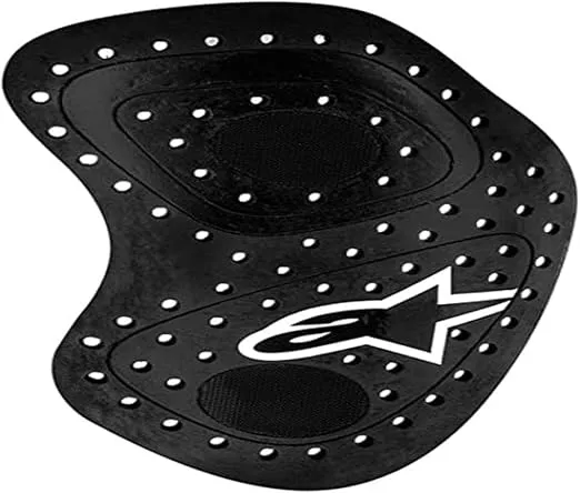 Alpinestars Men's Nucleon KR-HR Motorcycle Hip Protector, Black/White, Small