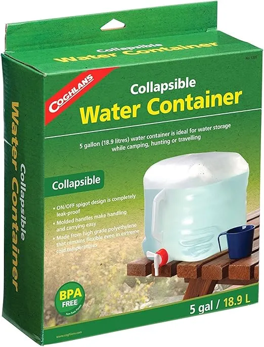 Coghlans, Collapsible Water Container