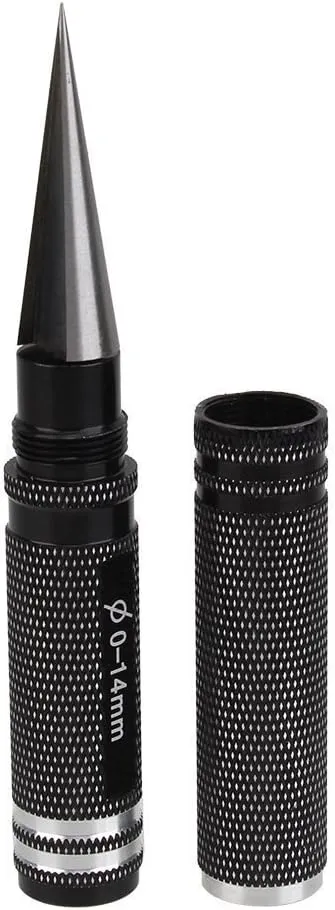 HobbyPark Steel Metal 0-14mm Hole Puncher Reamer Black for RC Tools Car Body Shell Drills