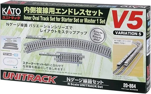KATO V5 20-864 N Gauge Inner Double Wire Endless Set Railway Model