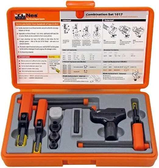 Nes Universal External/Internal Thread Repair Kit NES1A, 21, 22, 23, 4-Piece, NES1017