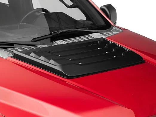 Hood Scoop; Matte Black Compatible For 15-20 F-150, Excluding Raptor