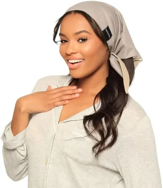 Hairbrella Satin-Lined Bandana, Waterproof Rain Scarf, Headband, Satin Scarf