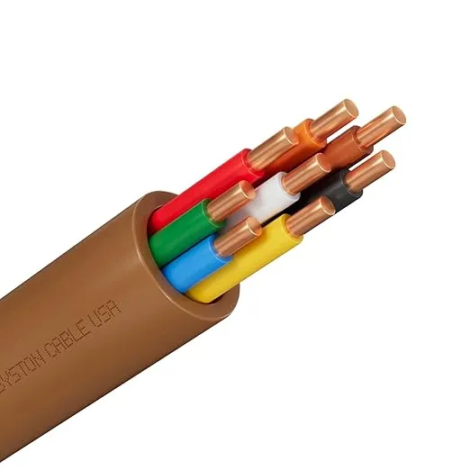 Syston 18/8 Thermostat Doorbell HAVC Heating Control Cable Wire, 50 ft 100% Solid Copper CL3R/FT4/CMR Riser-Rated UL/ETL Listed, UV Resistant RoHS for Indoor/Outdoor Low Voltage Applications