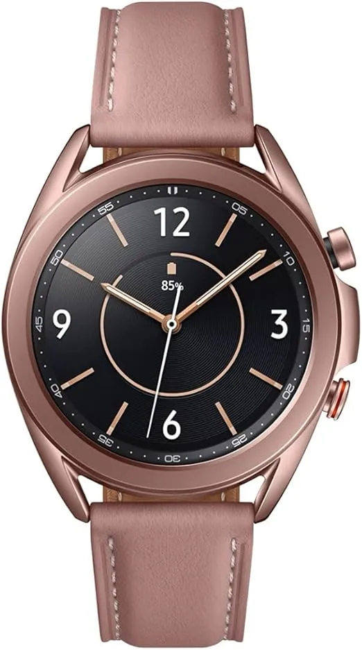 Samsung Galaxy Watch 3 (41mm, GPS, Bluetooth, Unlocked LTE) - Mystic Bronze (Renewed)