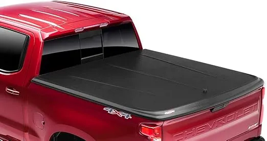 RealTruck UnderCover SE One-Piece Truck Bed Tonneau Cover | UC1176 | Fits 2019 - 2025 Chevy/GMC Silverado/Sierra 1500 (does not fit Carbon Bed) 5' 10" Bed (69.9")