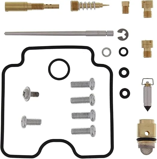All Balls Racing 26-1071 Carburetor Rebuild Kit Compatible with/Replacement For Arctic Cat 400 Dvx 2004-2008, Kawasaki KFX400 2003-2006, Suzuki LT-Z400 2003-2008
