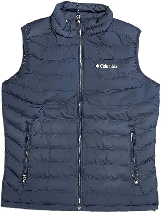 Columbia Mens White Out Omni-Heat Puffer Vest