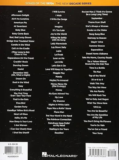 Songs of the 1970s: The New Decade Series