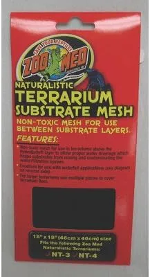 Zoo Med Naturalistic Terrarium Mesh [Set of 3] Size: 12" x 12"