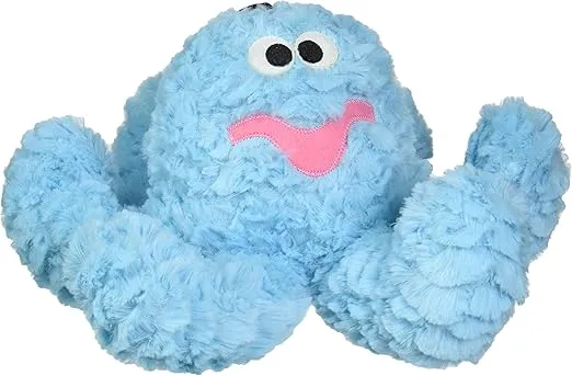 Patchwork Pet 01006 Pastel Octopus 15-Inch Squeak Toy for Dogs