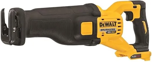 DEWALT FLEXVOLT 60V MAX* Reciprocating Saw, Cordless, Tool Only (DCS389B)
