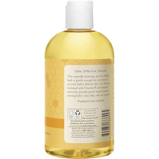 Burt’s Bees Baby Bubble Bath, Tear Free Baby Wash, 12 Fluid Ounces