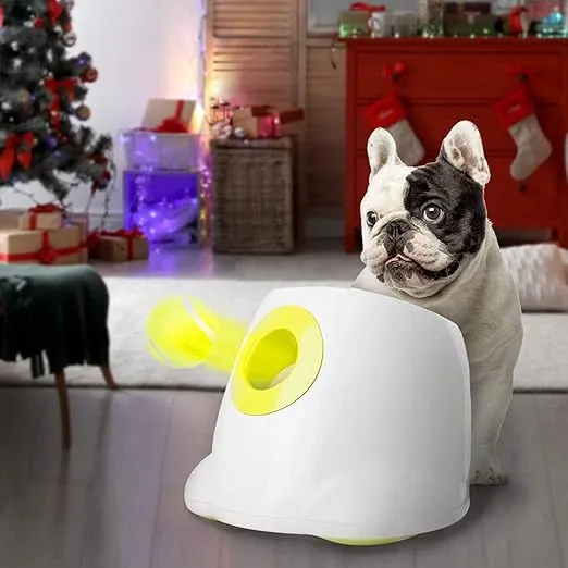 ALL FOR PAWS Original Dog Automatic Ball Launcher for Small and Medium Dogs, Dog Tennis Ball Throwing Machine,Interactive Dog Toy Dog Enrichment Mental Stimulation Toys, Reduce Boredom and Stress