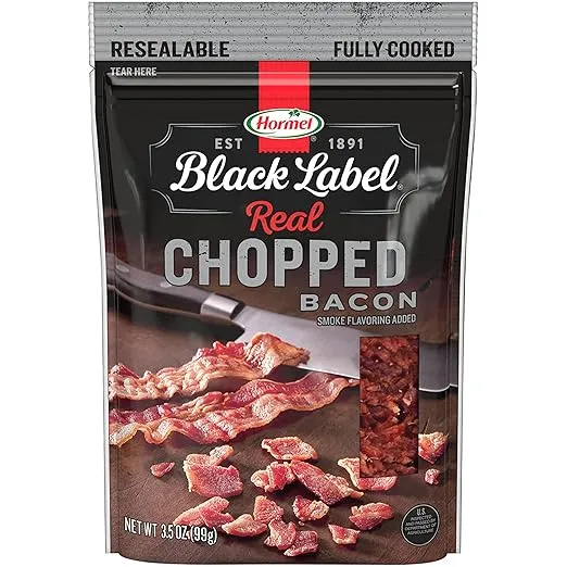 Hormel Black Label Chopped Bacon, 3.5 oz.