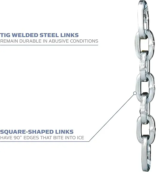Yaktrax Traction Chains for Walking on Ice and Snow (Pair)