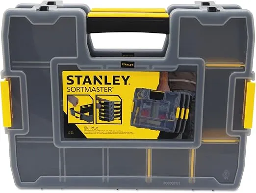 Stanley STST14022 Sortmaster Junior Organizer, Yellow