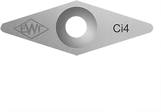 Authentic Easy Wood Tools Ci4 Diamond Carbide Replacement Cutter for Easy Start, Mini, Mid, Full and Pro Size Detailers Lathe Woodturning Tools Ci4