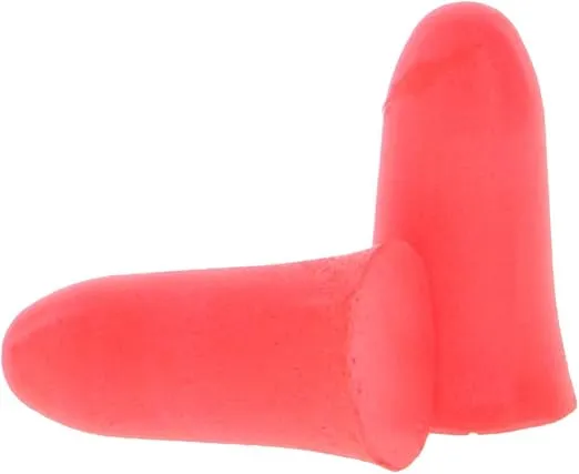 Hearos Radical Protection Foam Ear Plugs, Hearing Protection, NRR 33, 12 Pair, Orange (5801)