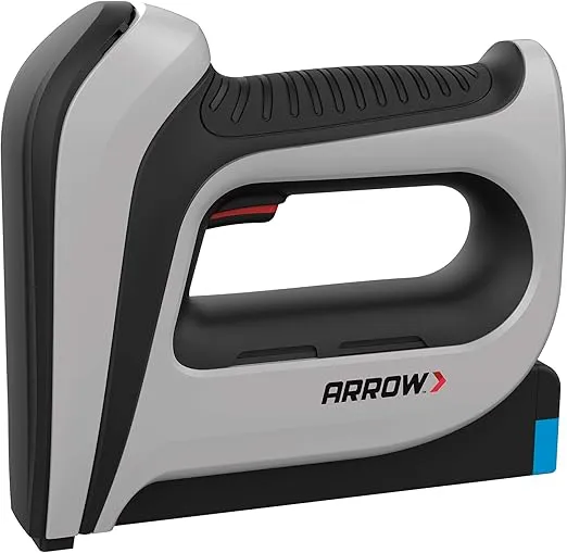 Arrow T50DCD Heavy Duty Cordless Electric Staple Gun, Battery Powered Stapler for Upholstery, Furniture, Office, Decorating, Fits 1/4", 5/16”, 3/8", or 1/2" Staples