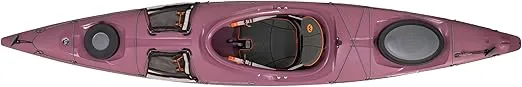 Wilderness Systems Tsunami 140 - Sit Inside Touring Kayak - Multiple Storage Options - Phase 3 Air Pro Seating - 14 ft - Purple Dawn