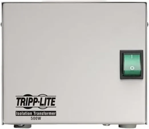 Tripp Lite IS500HG Isolation Transformer 500W Medical Surge 120V 4 Outlet TAA GSA