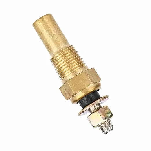 Temperature Sensor 1/8 NPT, Universal Coolant Temp Sensor, Oil Water Temp Temperature Electrical Sender Transmitter Sending Unit Temp, Temp Sensor Analog