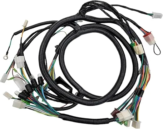 Replacement Wiring Harness Kit for 50cc Scooters - Compatible with 50cc GY6 Engines, Easy Installation, High Performance