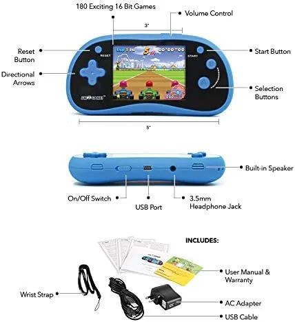 I'm Game 220 Games Handheld Player with 3-Inch Color Display