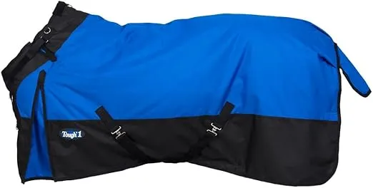 Tough1 1200D Turnout Blanket with Snuggit (300 fill) Royal Blue 81"
