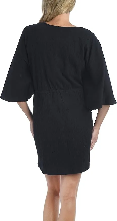 Maxine Of Hollywood Women's Kimono Tunic Swim Cover Up
