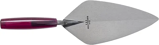 MARSHALLTOWN London Brick Trowels, Plastic Handle Material, 127mm Width, 292mm Length, London Pattern, Made In The USA, 33P11.5