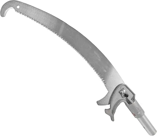 Jameson PS-3FPK-16DH Double-Hook Pole Saw Head Kit, 16 in – Tri-Cut Blade with Upper and Lower Hooks for Arborists, Rust-Resistant Lightweight Aluminum