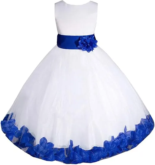 Baby-Girls' Christening Birthday Party Wedding Flower Girl Dress
