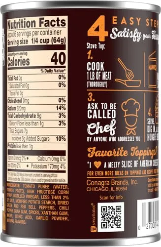 Manwich Original Sloppy Joe Sauce, Canned Sauce, 15 OZ
