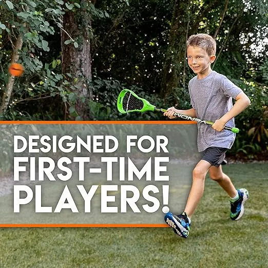 Franklin Sports Lacrosse Balls - Soft Rubber Lacrosse Balls for Kids - Perfect for Beginners & First Time Players - Softer & Smaller Construction than Regulation Balls - Bright Colors