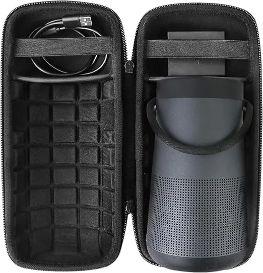 khanka Hard Travel Case Replacement for Bose SoundLink Revolve+ / Revolve+ (Series II) Portable and Long-Lasting Bluetooth 360 Speaker, Case Only
