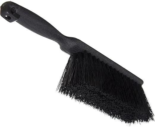 Carlisle FoodService Products 3625803 Fireplace/Bench Brush, 8", Black
