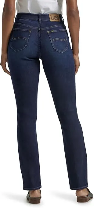 Lee Women's Ultra Lux Comfort with Flex Motion Straight Leg Jean