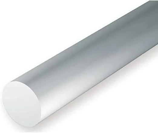 EVERGREEN 500218 Round Rod, 35 cm Long, Diameter 0.5 mm, Pack of 10, Multi-Coloured