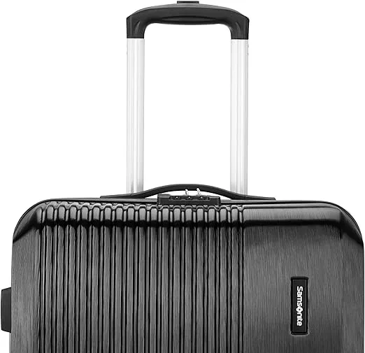 Samsonite Alliance SE Hardside Luggage with Spnner Wheels, Black, Carry-On 20-Inch