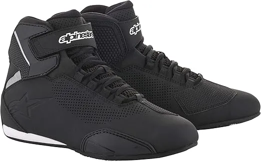 Alpinestars 2515618108 Men's Sektor Vented Street Motorcycle Shoe, Black, 8