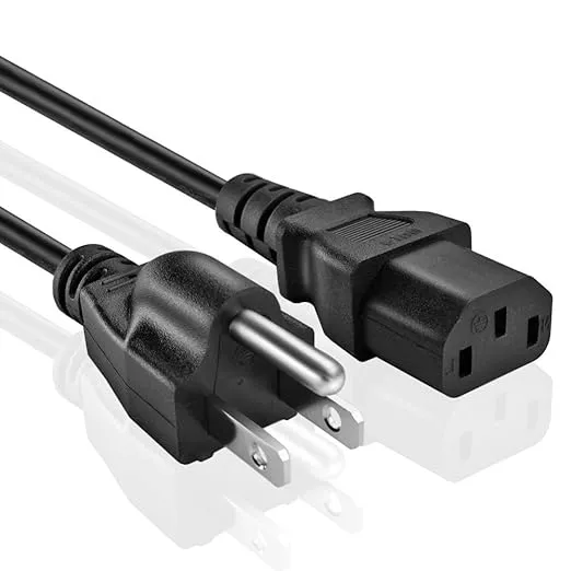 OMNIHIL [UL Listed] 8 Feet Long AC Power Cord Compatible with ION Audio - Power Glow 300