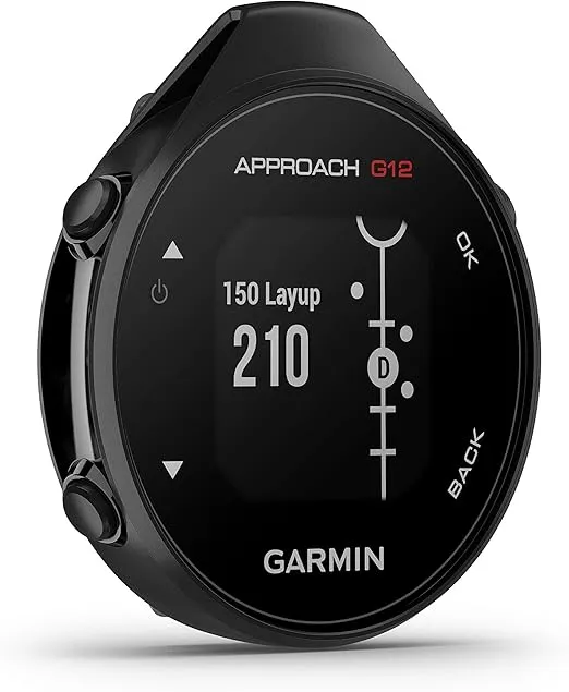 Wearable4U - Garmin Approach G12 Premium GPS Golf Watch with e-Power Bundle